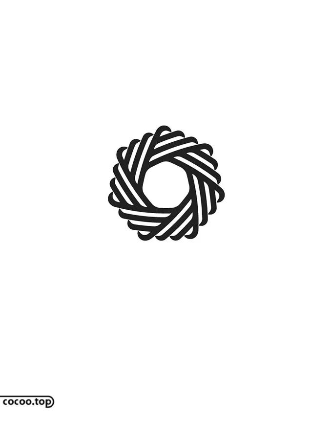 线型元素的运用_标志