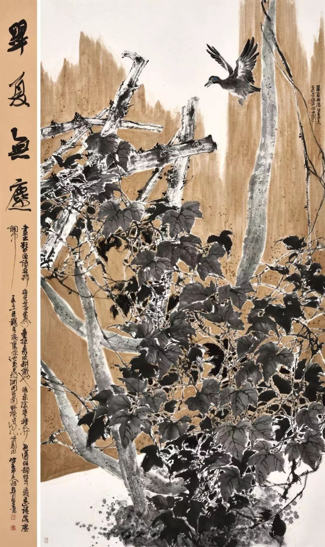 胡秋声主题性花鸟画是今后花鸟画发展的主流