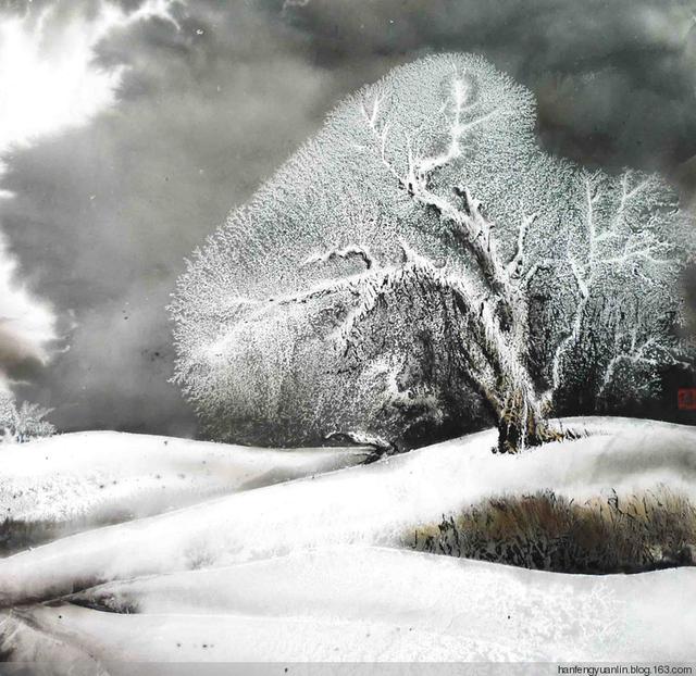 霜雪画白海作品选第一辑