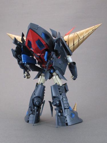 模玩资讯studiohalfeye大完全変形超银河大红莲gk完成品