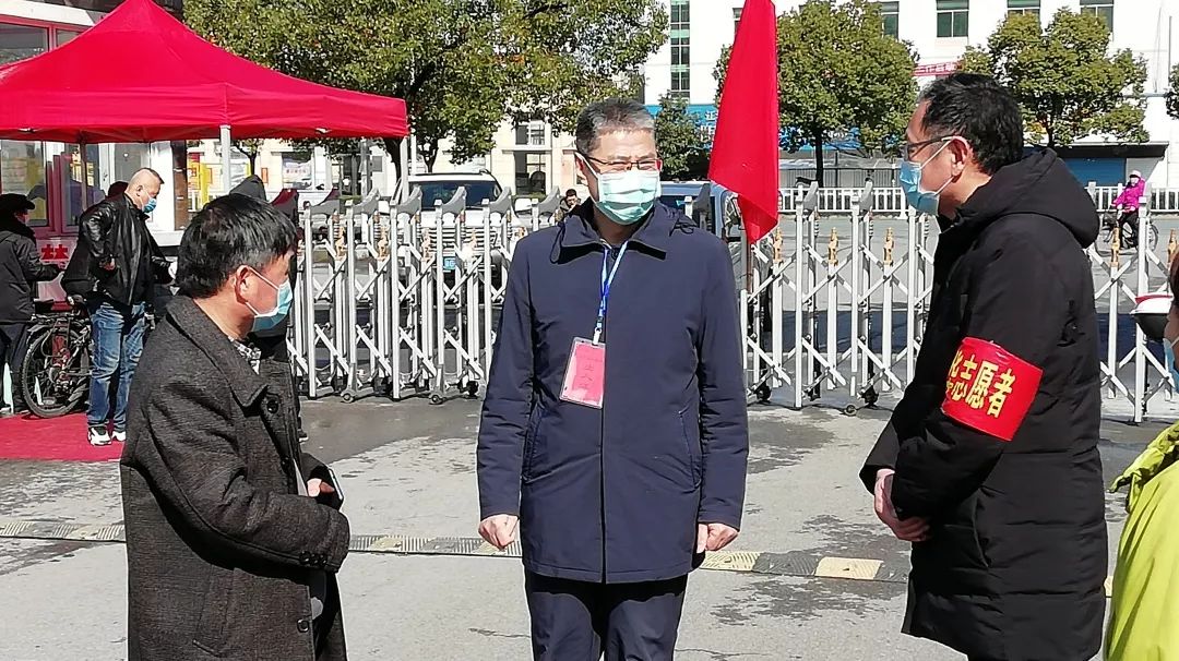 郭洪金深入基层一线,看望慰问"疫"线将士