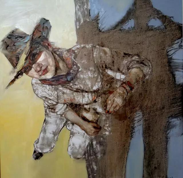 敬畏之心与崇高之美,罗晓平油画作品欣赏