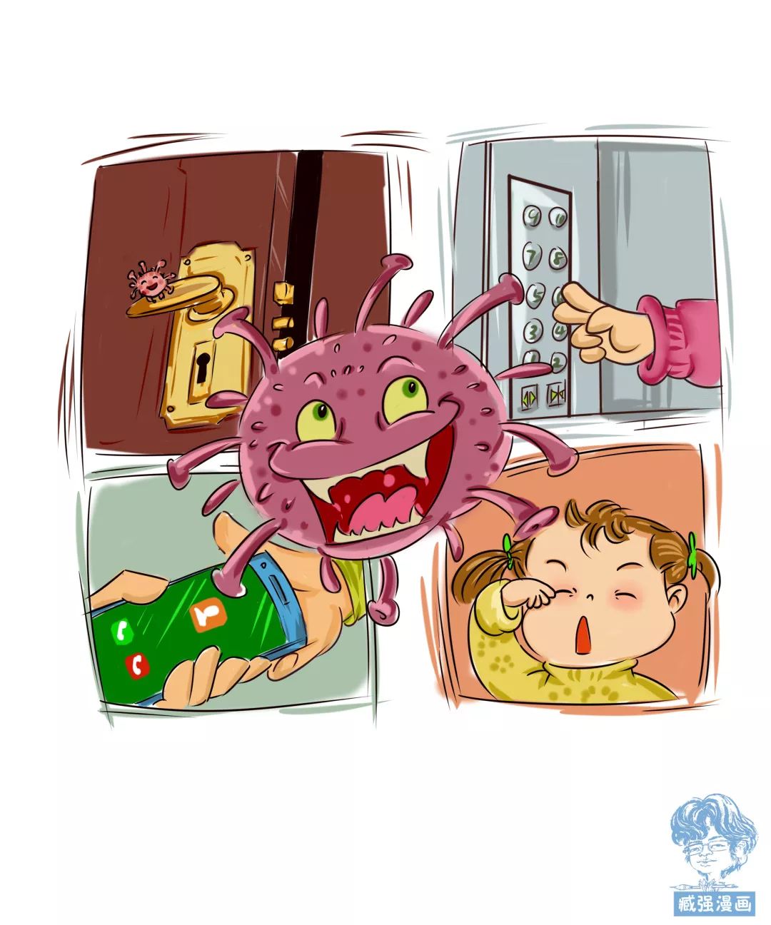 冠状病毒本来离人类很远,生活在野生动物身上,有些人太贪吃,吃了野生