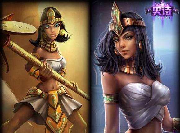 lol:这些早期原画"亮瞎双眼",最后一位你真的不是"五五开"_玩家