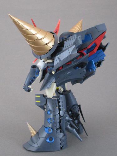 模玩资讯studiohalfeye大完全変形超银河大红莲gk完成品