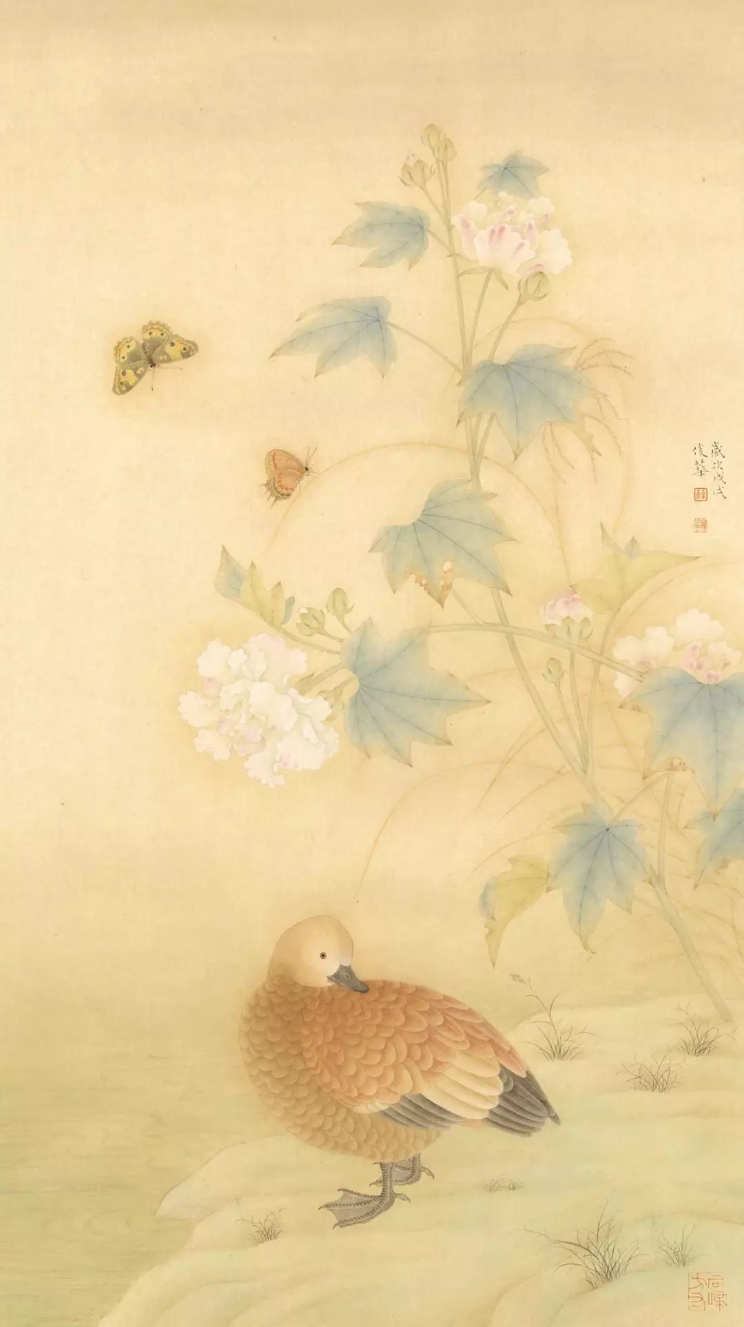 让人看一眼就心生欢喜的工笔花鸟画_薛俊华