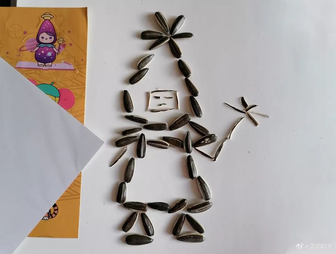 人敢画,她就敢拼@蓝调819开创出了属于瓜子拼图的新天地英雄不问出处