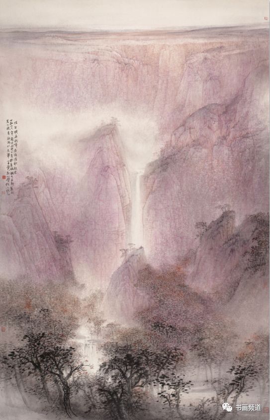 一日一画 | 王裕国《白云长共我》_工笔画