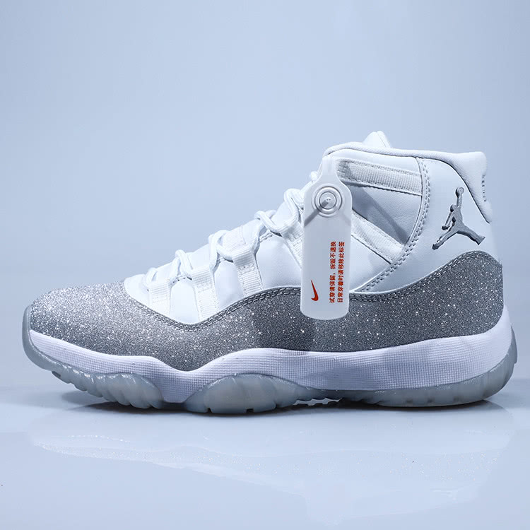 aj11metallicsilver满天星闪粉涂层装饰