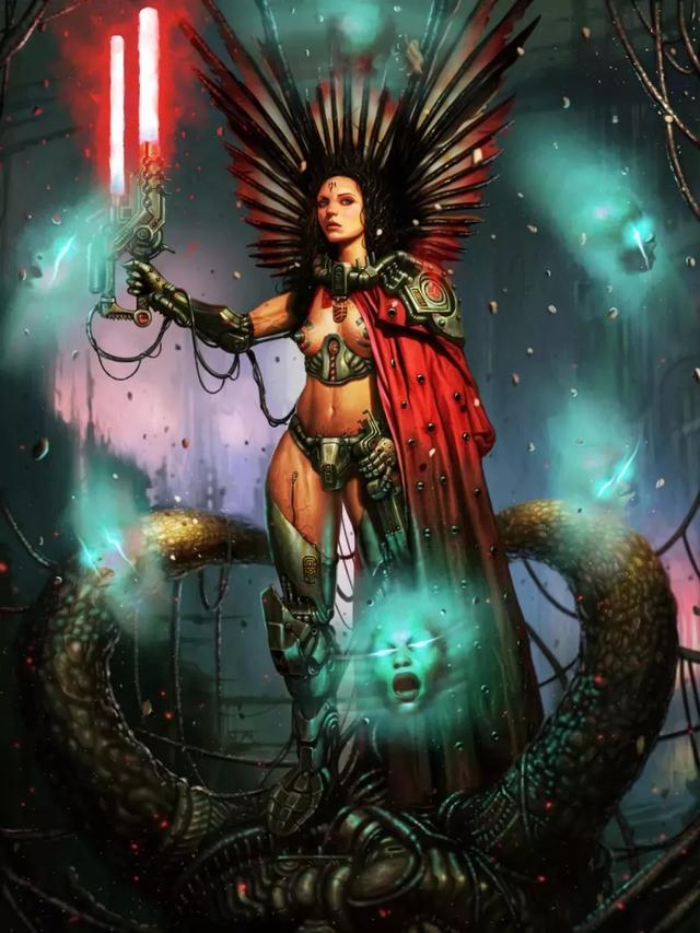 20年经验的插画大佬被人称为暗黑中的魔幻