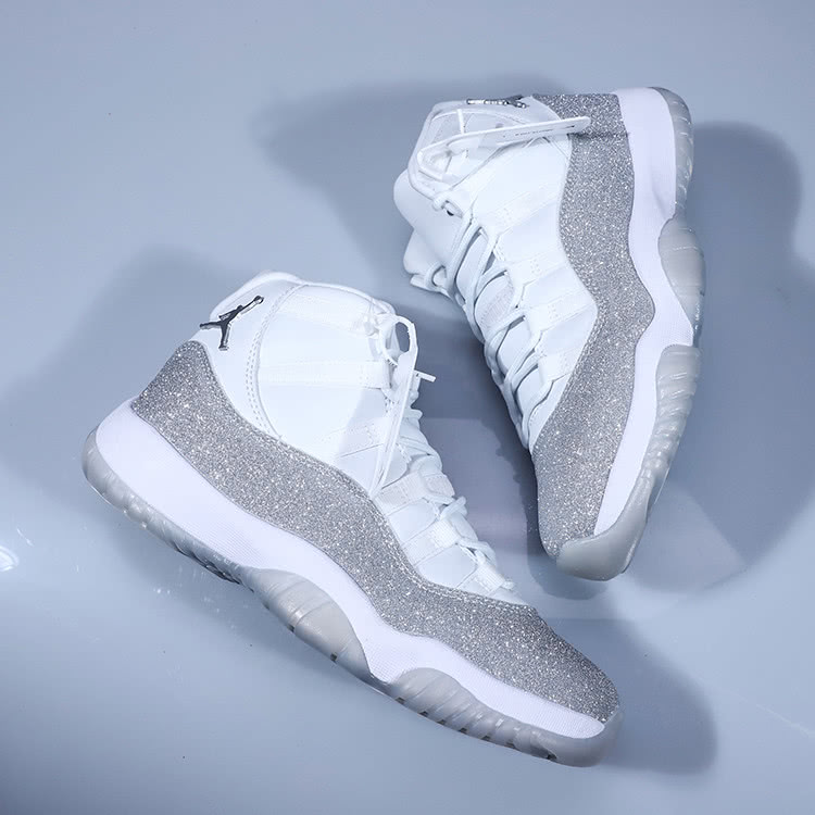 aj11metallicsilver满天星闪粉涂层装饰