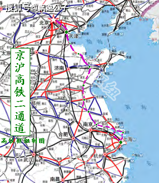 原創京滬通道不僅指京滬高鐵還包括寧杭蚌合杭京滬二高鐵等10餘條高鐵