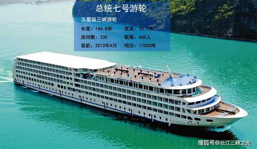 总统7号三峡涉外游轮总统系列总统七号游轮资料介绍