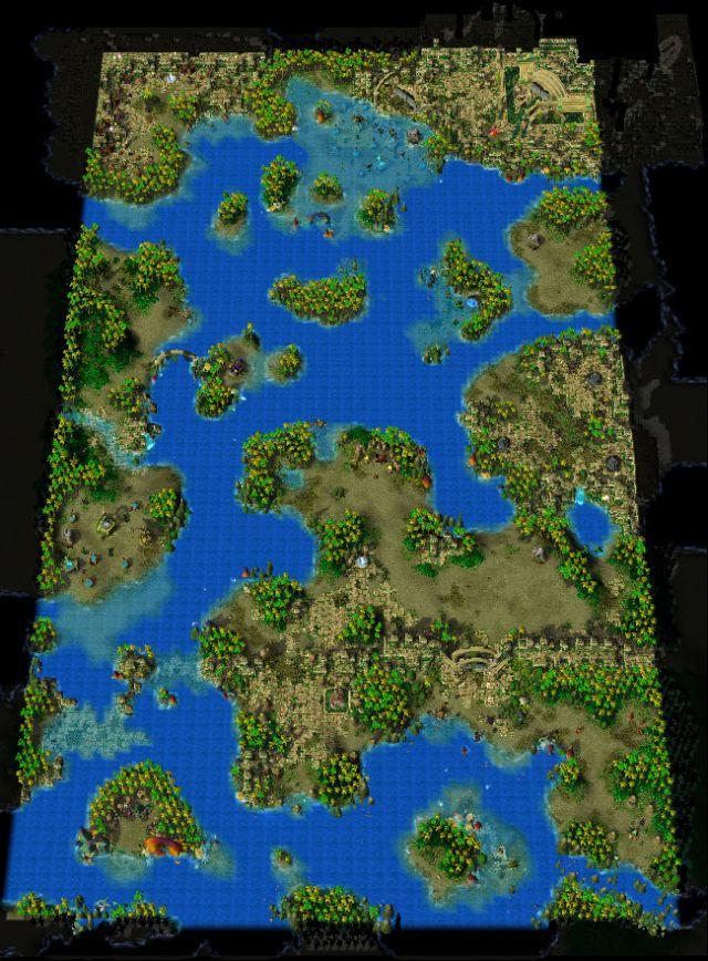 魔兽3重置版资料整理:那些重铸的war3战役关卡_地图