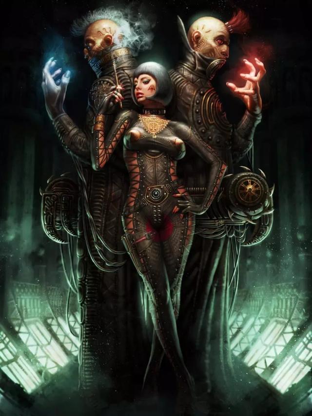 20年经验的插画大佬被人称为暗黑中的魔幻