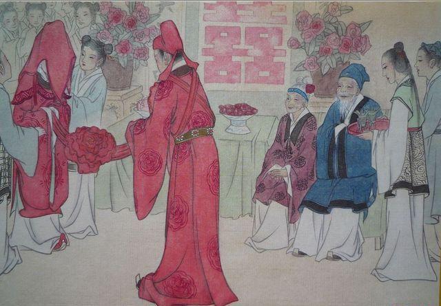 中国古代的婚书萌芽状态,最早可以追溯到周朝时期.