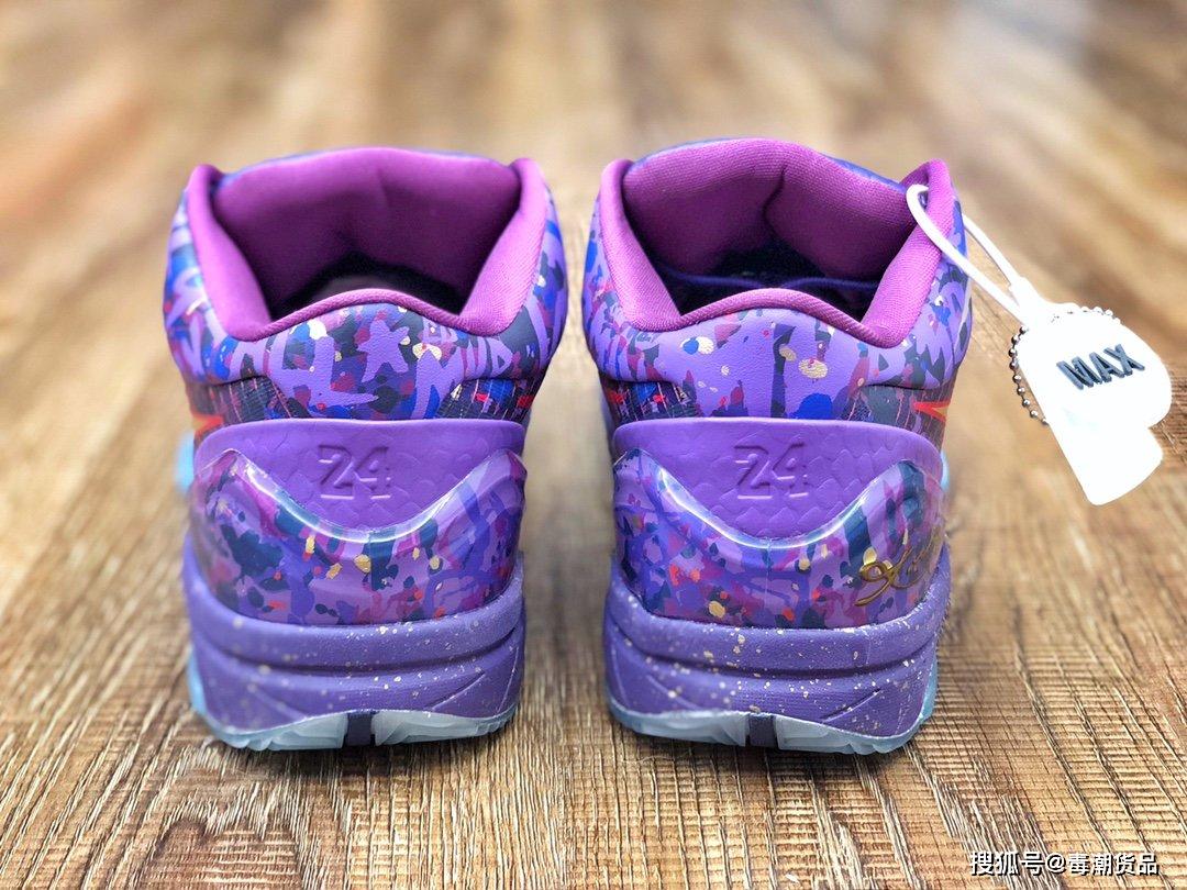 见证科比的大师之路科比4代殿堂级典紫金拆解测评