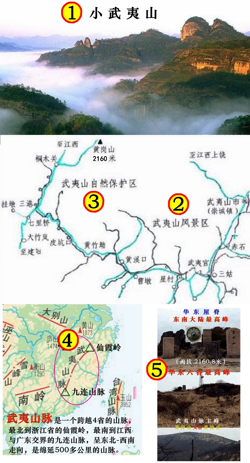 武夷山燕子窠地理位置图片