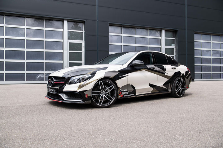 gpower推出800hp改装版梅赛德斯amgc63轿车