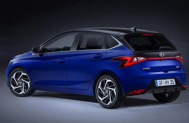 全新现代i20官图发布,定位于小型两厢轿车