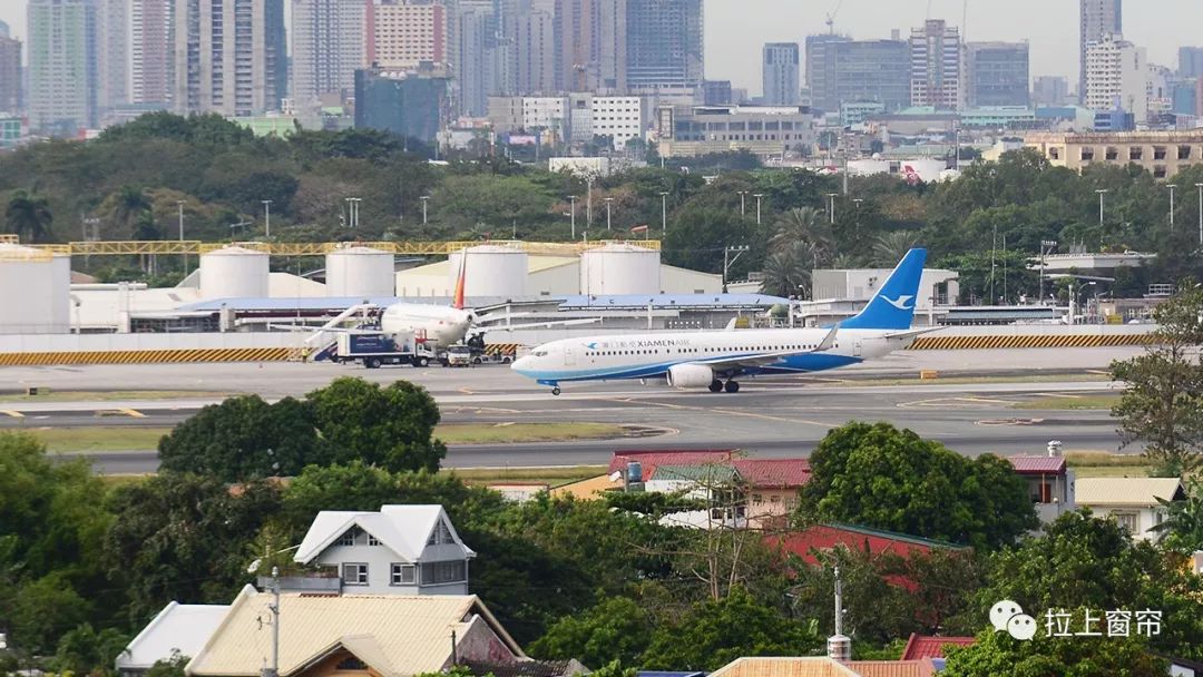 围观菲律宾马尼拉阿基诺机场宽体机:菲佣一年回流汇款百亿美元