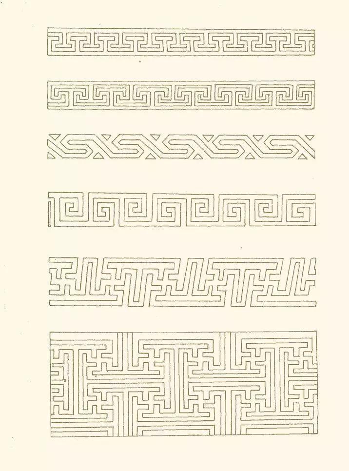 1.最常见的就是万字纹