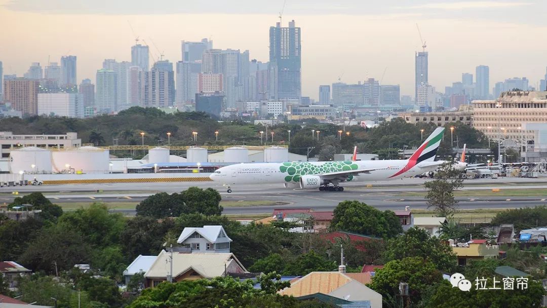 围观菲律宾马尼拉阿基诺机场宽体机:菲佣一年回流汇款百亿美元