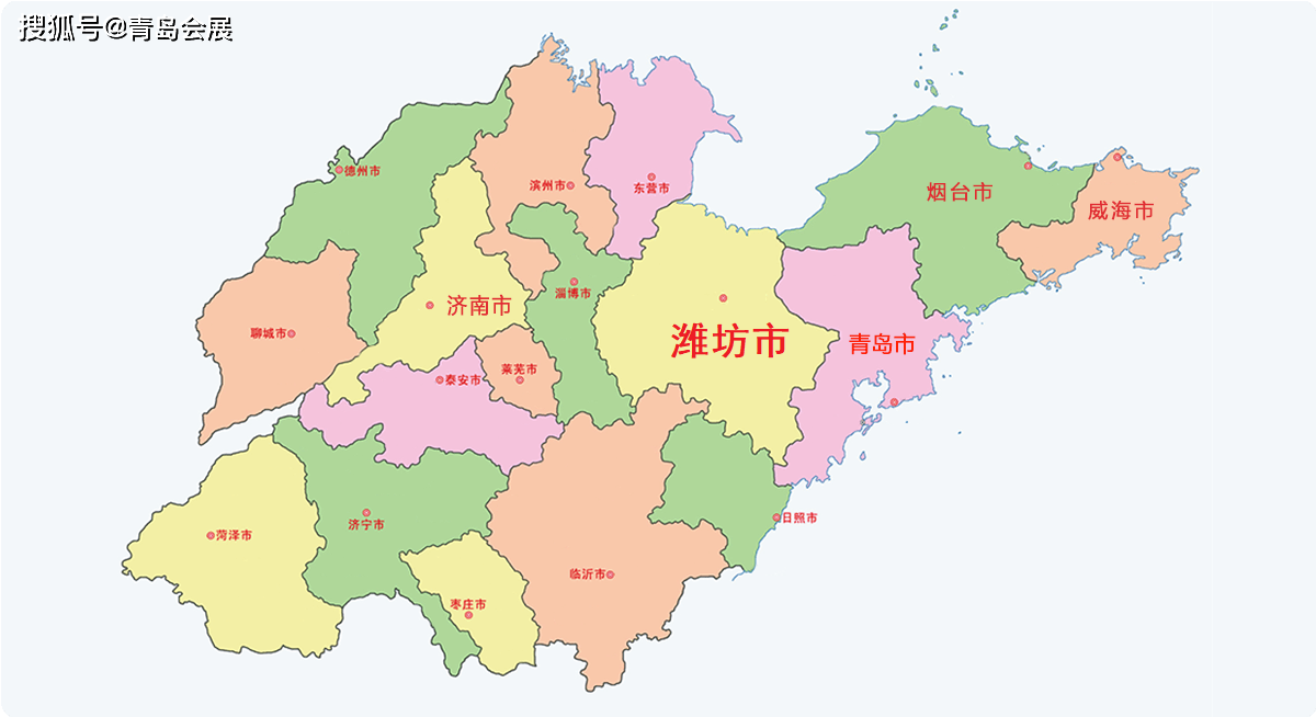 山东省维坊市地图图片