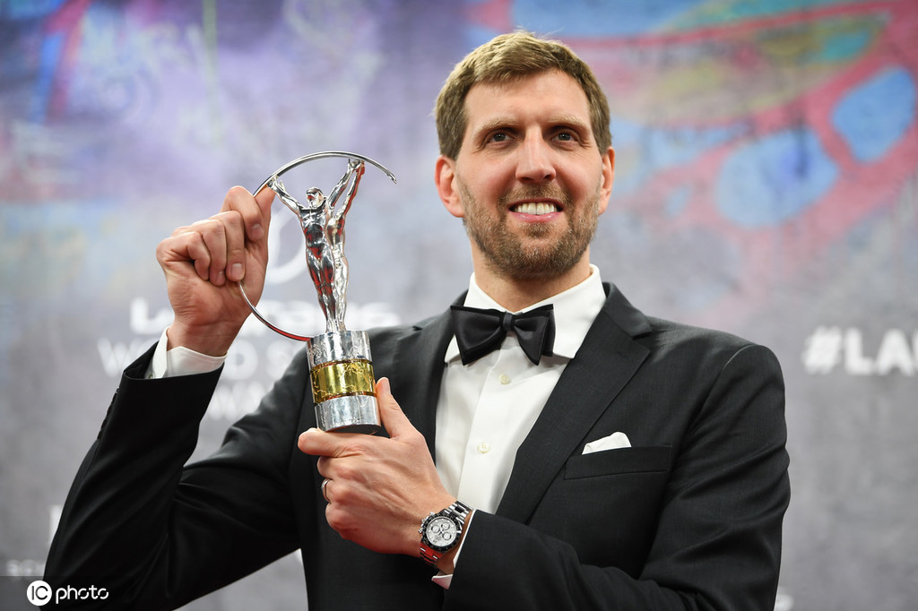 致敬诺维茨基荣获2020劳伦斯体育终身成就奖