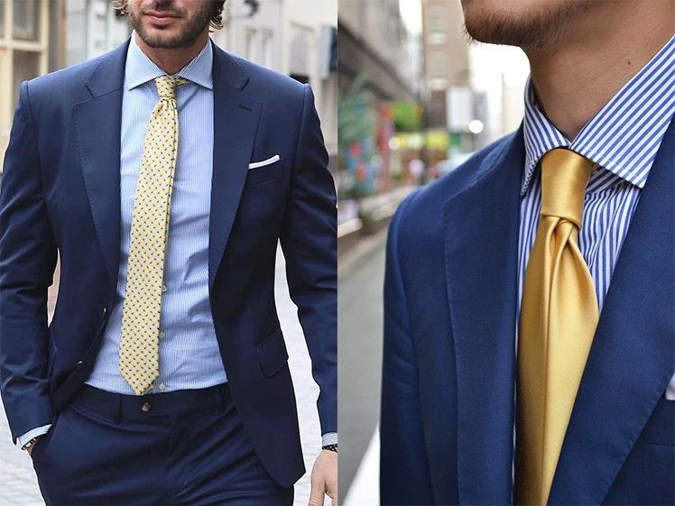 领带与衬衫该如何搭配多种颜色款式组合让你穿出型男魅力
