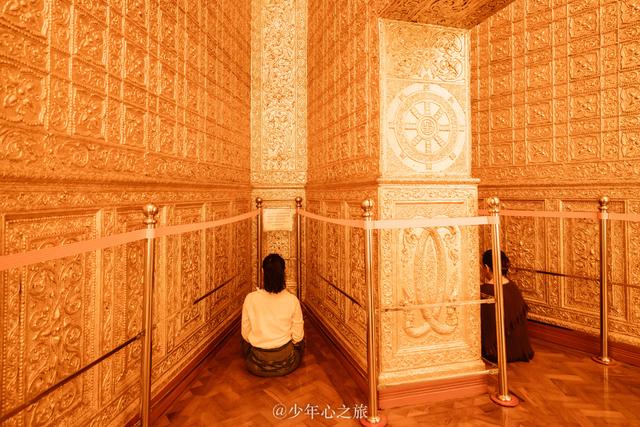 原创缅甸仰光一佛塔内置密室黄金屋更藏有千年文物和珠宝