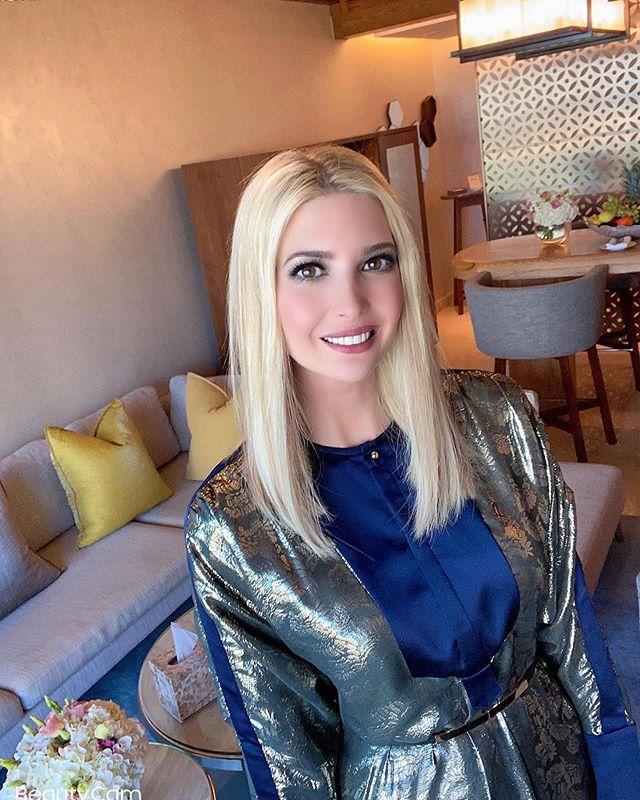 伊万卡都扛不住"十级美颜滤镜"!皮肤像瓷娃娃太假,差点没认出