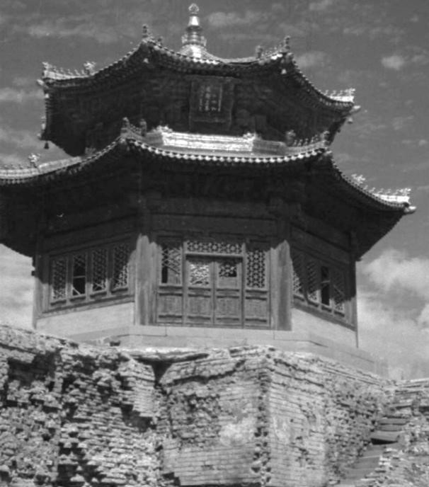 原创民国老照片避暑山庄热河行宫这里承载了清朝盛世与屈辱