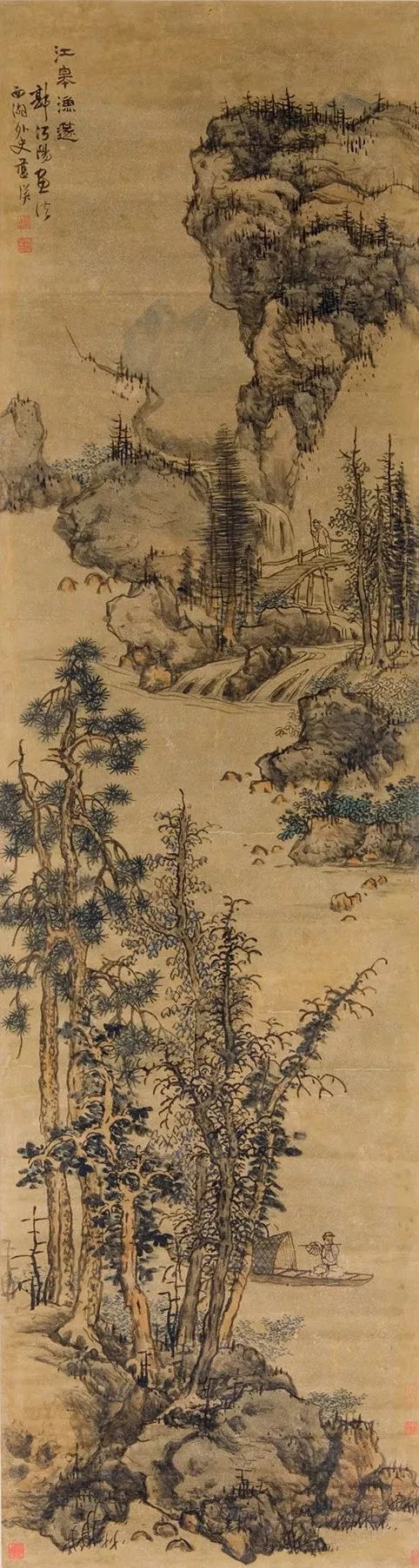 明蓝瑛绘画作品欣赏