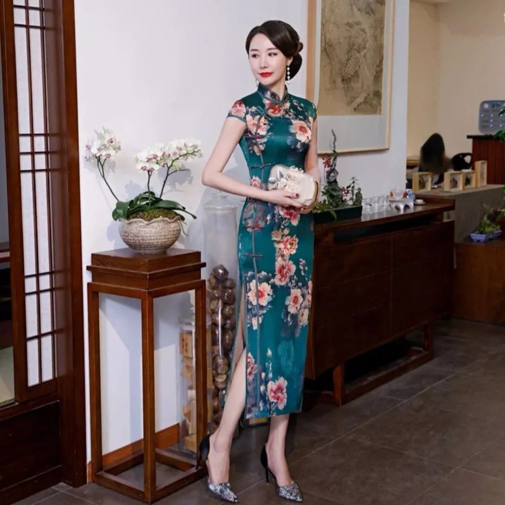 旗袍释放女人最真的诱惑