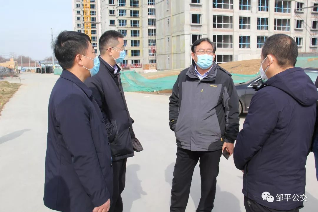 滨州市发改委领导到邹平高铁客运枢纽站对防控疫情和
