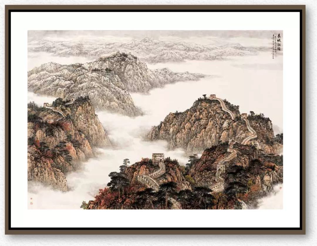 美在河山 大气磅礴—新中国70年山水画新貌_国画