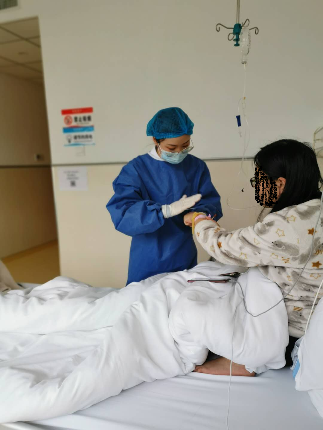 温暖的心温暖的你记留观病房全体医护人员