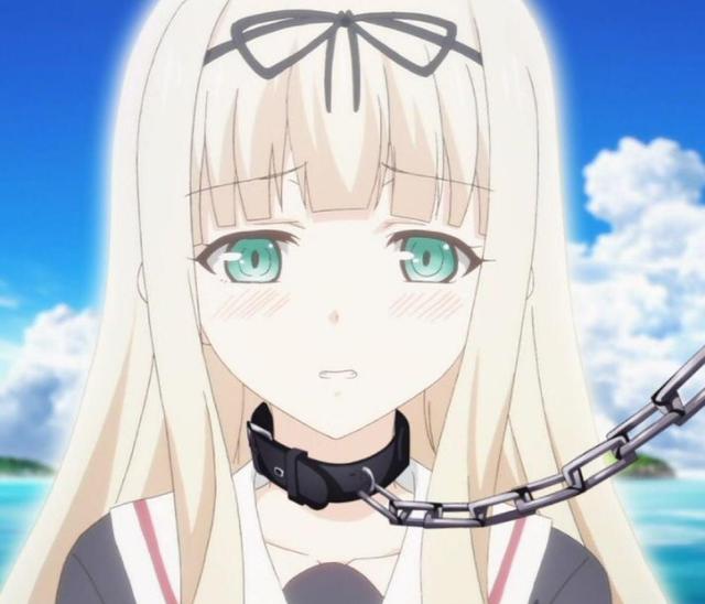 原创动漫和现实中为什么总有女孩子在脖子上绑带子有什么作用呢