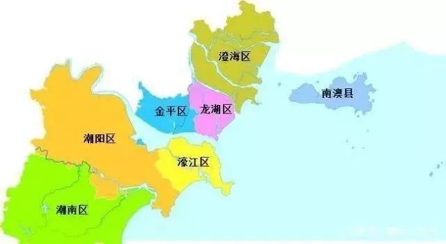 汕头市各区域地图全图图片