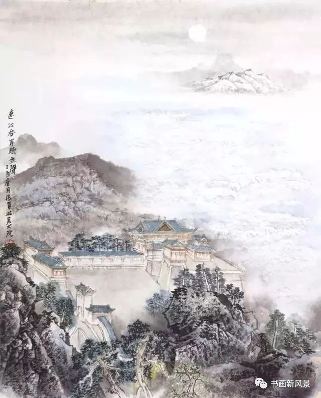 看看他画的历代黄鹤楼