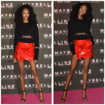 英国超模"黑芭比" 一双绝世美腿惊艳众人!