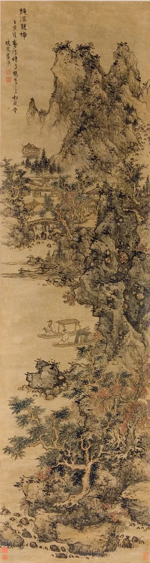 明蓝瑛绘画作品欣赏