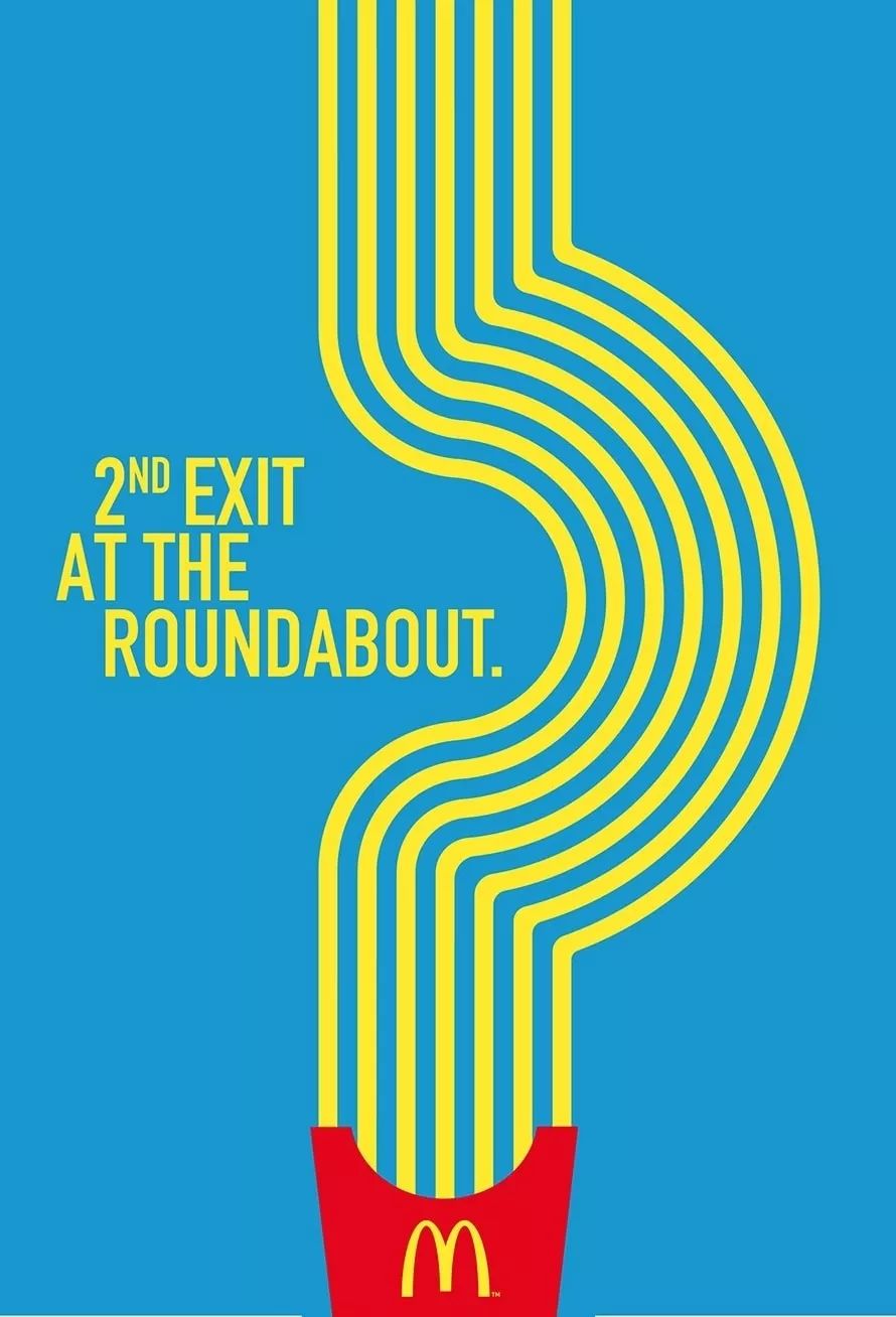 麦当劳全新视觉形象还是由与他们合作30年的tbwaparis操刀