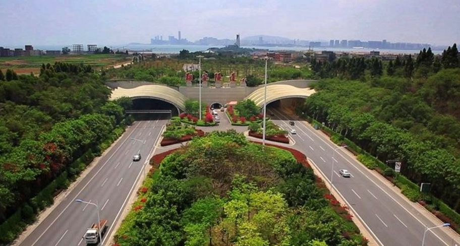 翔安隧道是中国大陆地区第一座大断面海底隧道,全长8.