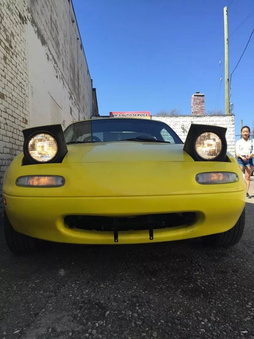 那台我自己动手换了手动变速箱的初代目miata改装案例