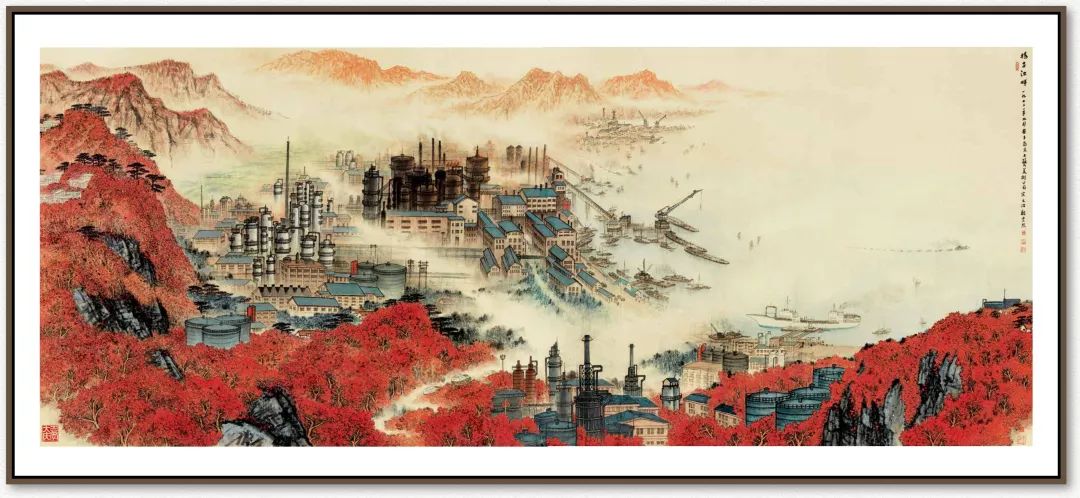 美在河山 大气磅礴—新中国70年山水画新貌_国画