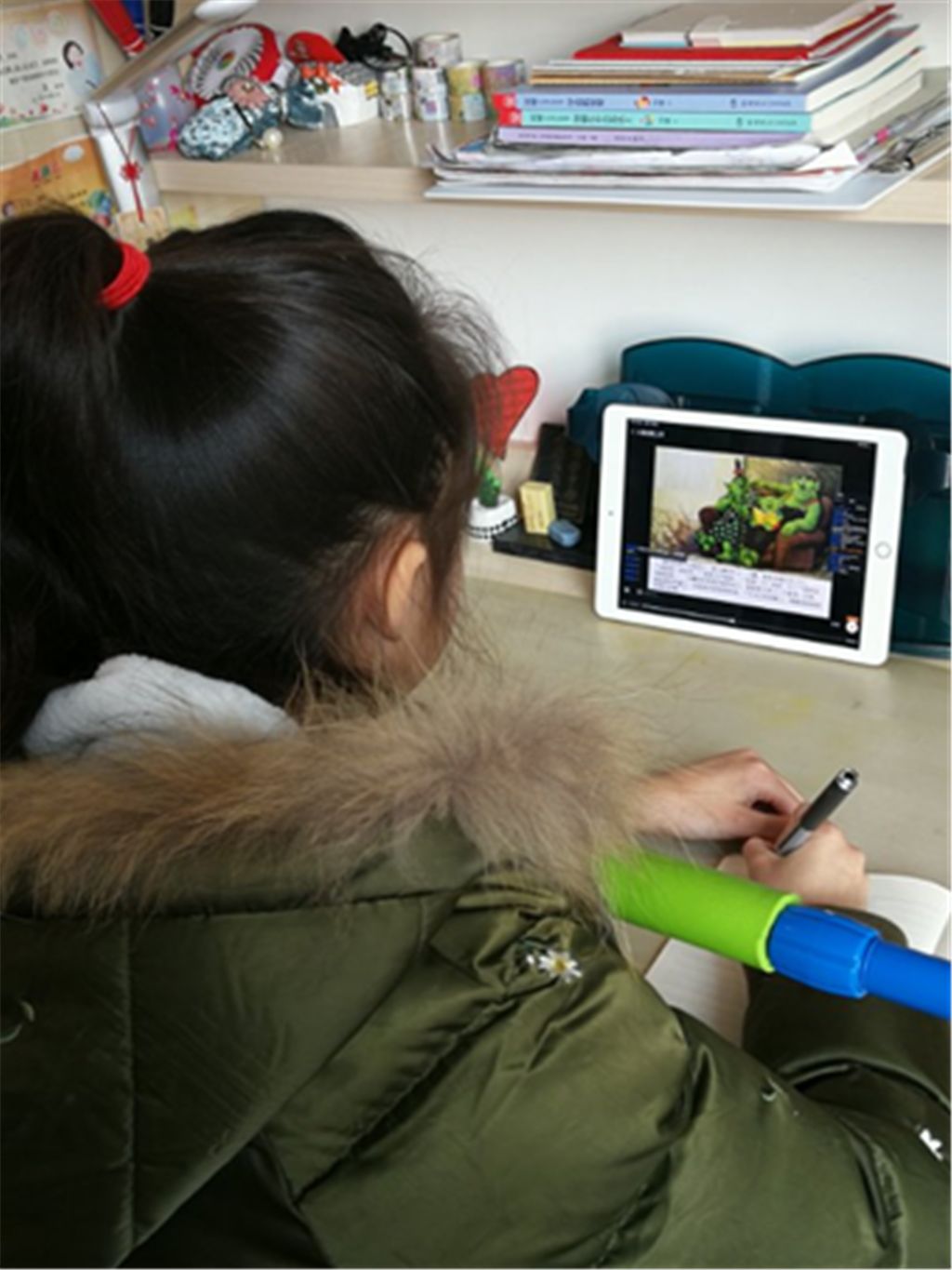 空中课堂,别样的精彩!_声音