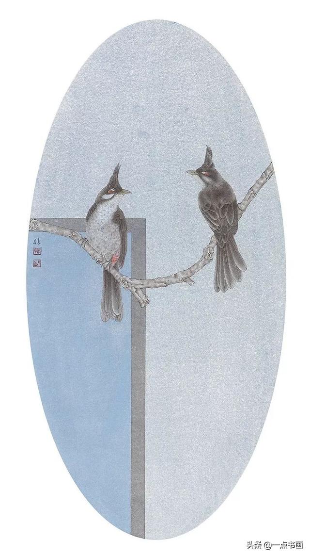 一花一世界一树一菩提韩非国画欣赏