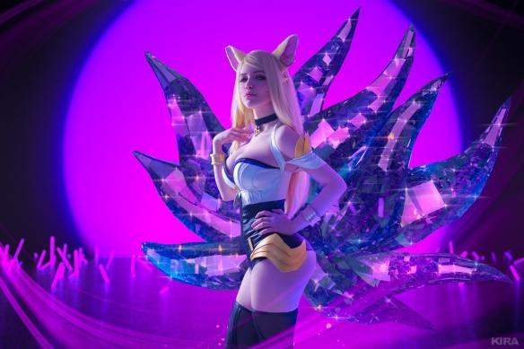 俄妹勾魂cosladalyumos完美演绎至臻阿狸无限魅惑